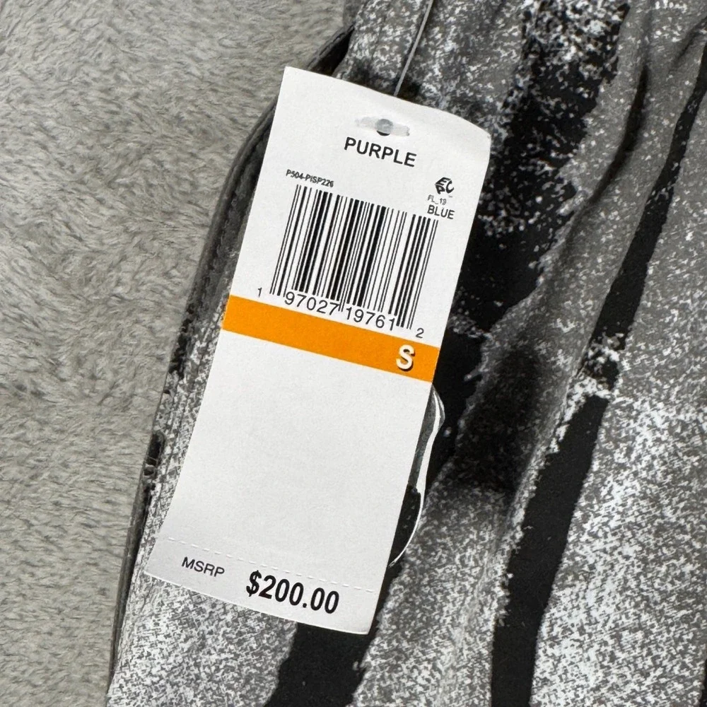 Purple Brand Shorts Mens S Gray Black Palm Tree Mirage All Round